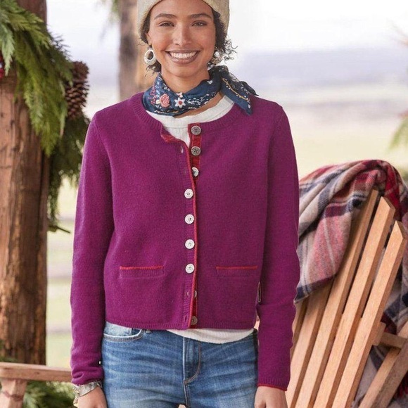Sundance Tulla Merino Wool Cardigan - Picture 1 of 7